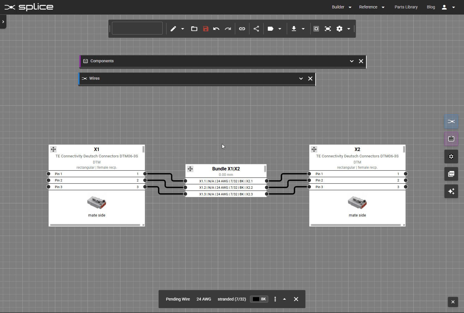 Adding bundle labels to a connector