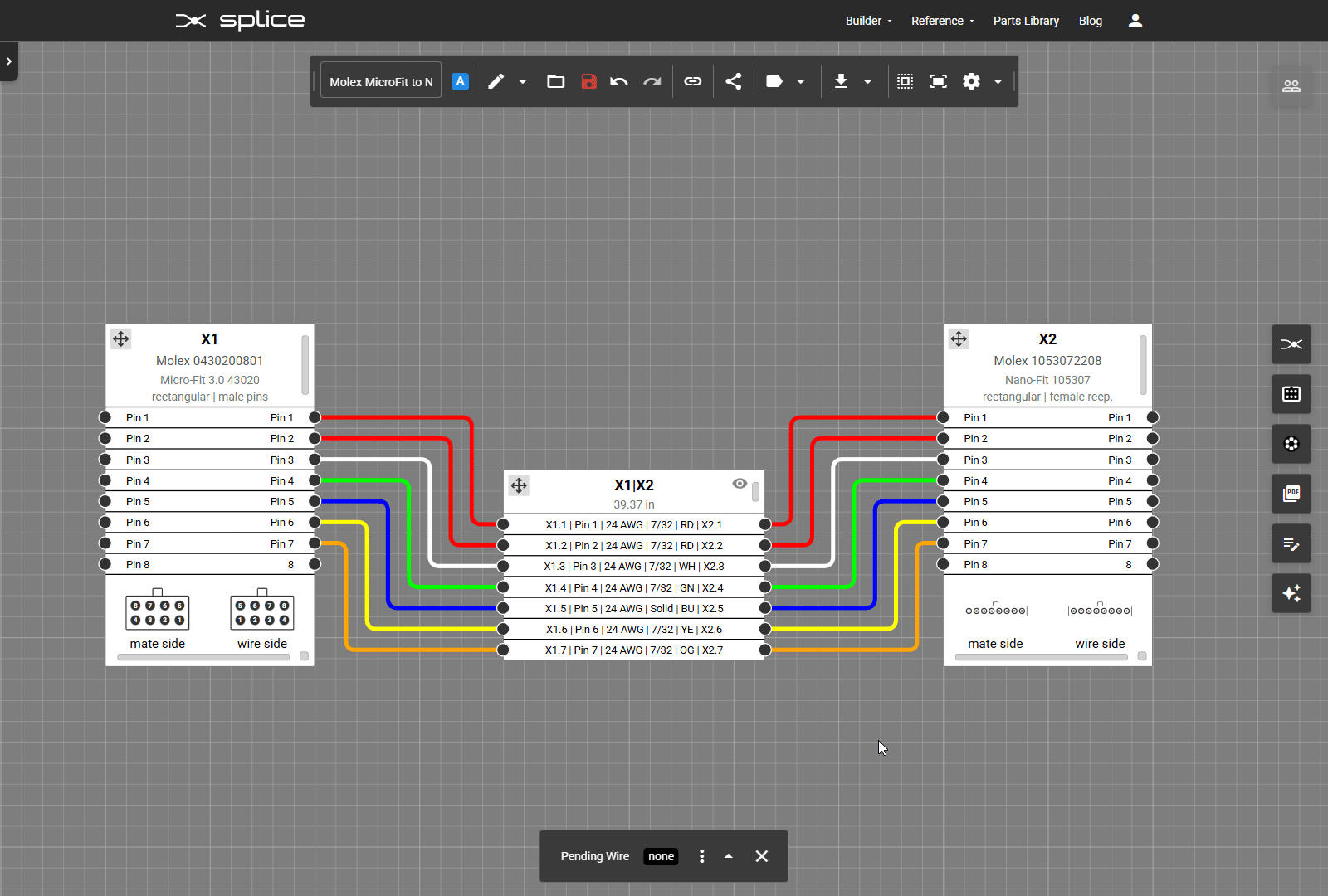 Bulk property editor for editing multiple items
