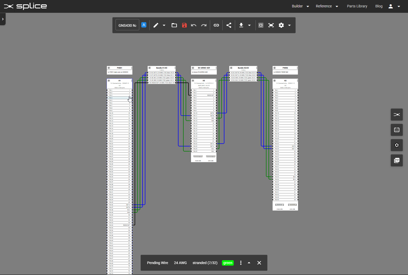 Garmin GNS430 to Dynon Interface