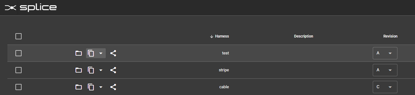 Clone a harness from your account page