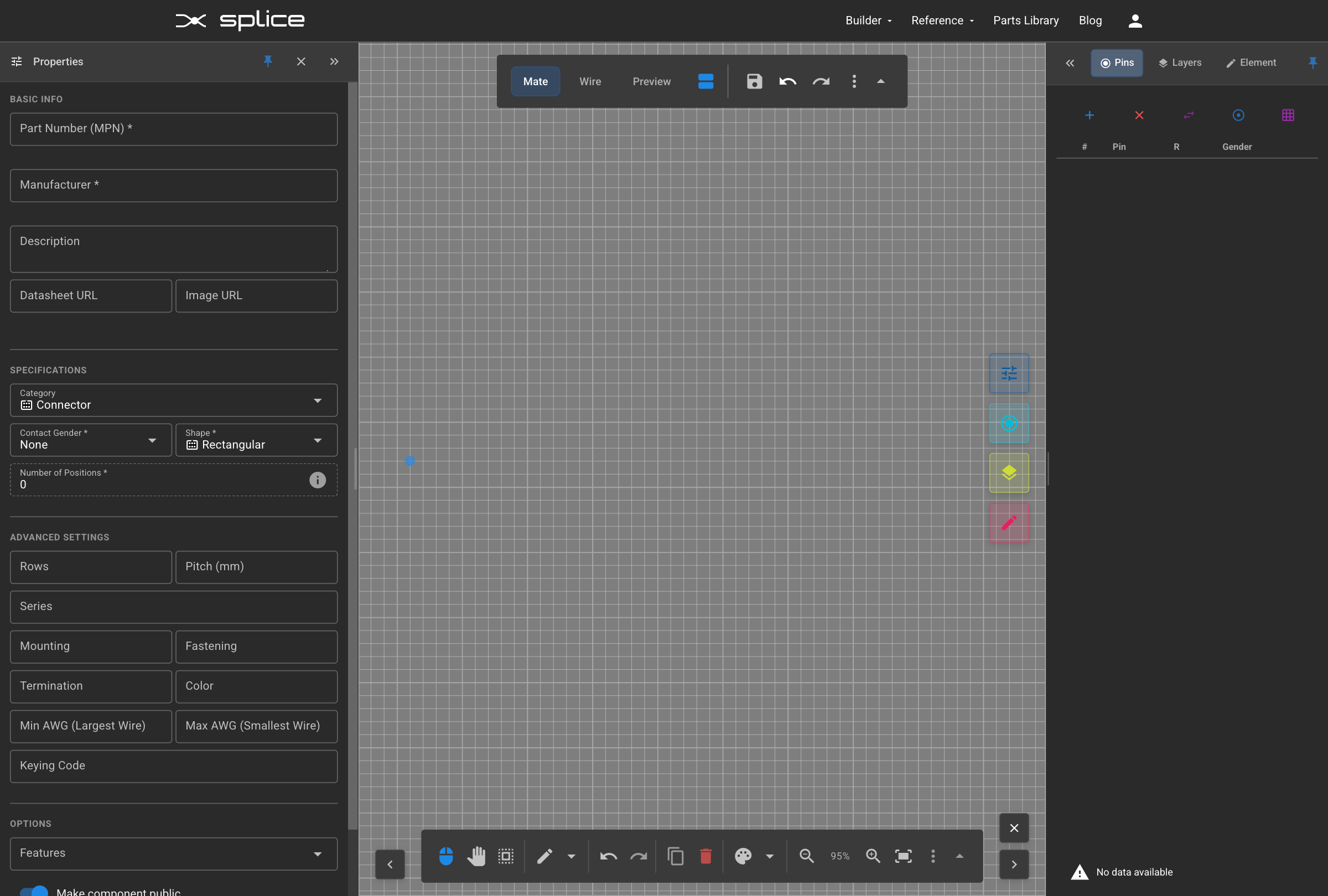 Connector Creator interface overview