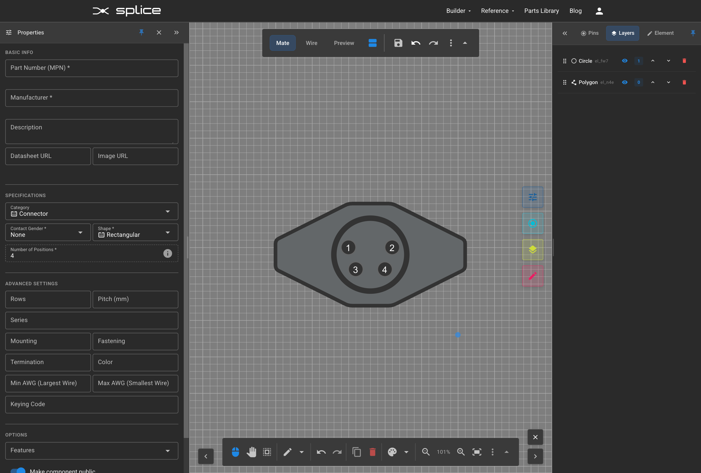 Adjusting layer order
